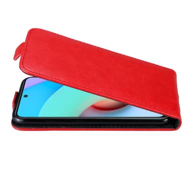 Xiaomi RedMi 10 Pungetui Flip Cover (Rød)