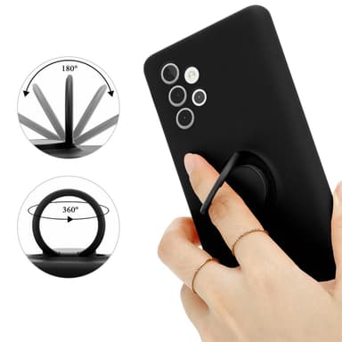 Samsung Galaxy A32 4G Cover Etui Case (Sort)