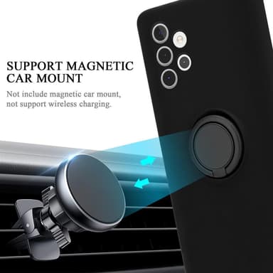 Samsung Galaxy A32 4G Cover Etui Case (Sort)