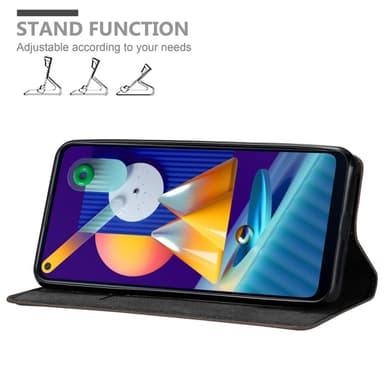Samsung Galaxy A11 / M11 Cover Etui Case (Brun)
