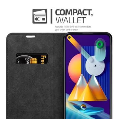 Samsung Galaxy A11 / M11 Cover Etui Case (Brun)