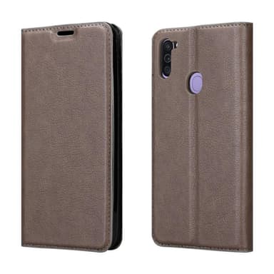Samsung Galaxy A11 / M11 Cover Etui Case (Brun)