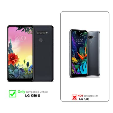 LG K50S Cover Etui Case (Brun)