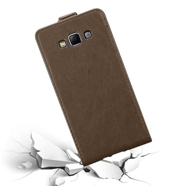 Samsung Galaxy A7 2015 Pungetui Flip Cover (Brun)