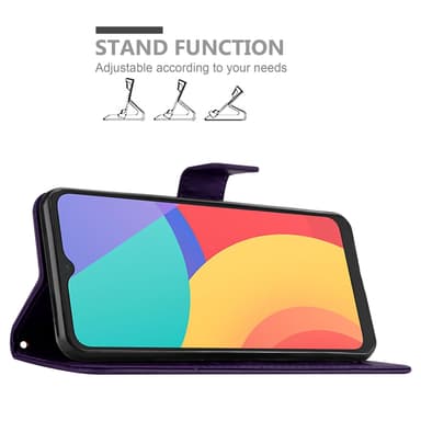 Alcatel 1S 2021 / 3L 2021 Pungetui Cover Case (Lilla)