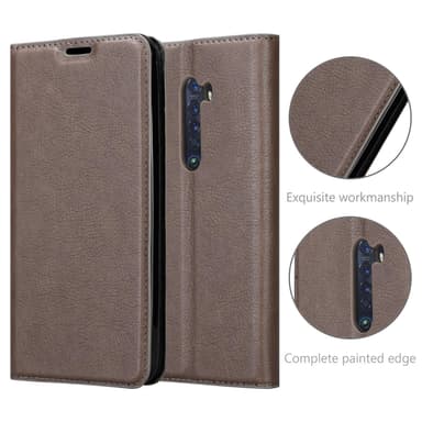 Oppo Reno2 Z Cover Etui Case (Brun)