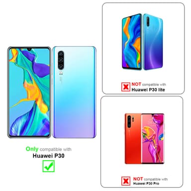 Huawei P30 Pungetui Cover Case (Sort)