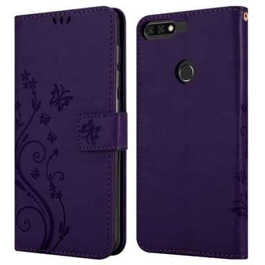 Honor 7C / Huawei Y7 2018 Pungetui Cover Case (Lilla)