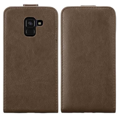 Samsung Galaxy A6 2018 Pungetui Flip Cover (Brun)