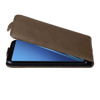Samsung Galaxy A6 2018 Pungetui Flip Cover (Brun)