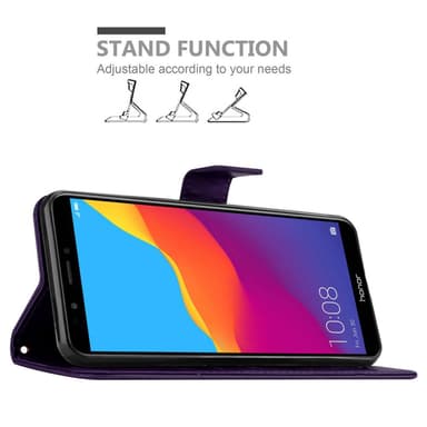 Honor 7C / Huawei Y7 2018 Pungetui Cover Case (Lilla)