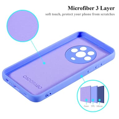 Honor Magic 4 Cover Etui Case (Lilla)
