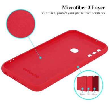 Honor 9A Cover Etui Case (Rød)