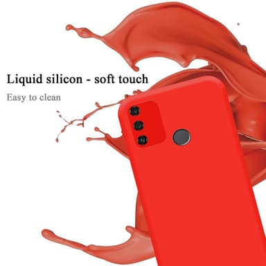 Honor 9A Cover Etui Case (Rød)