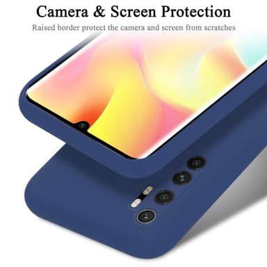 Xiaomi Mi NOTE 10 LITE Cover Etui Case (Blå)