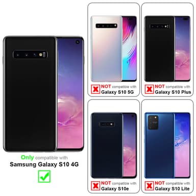 Samsung Galaxy S10 4G Cover TPU Etui (Blå)