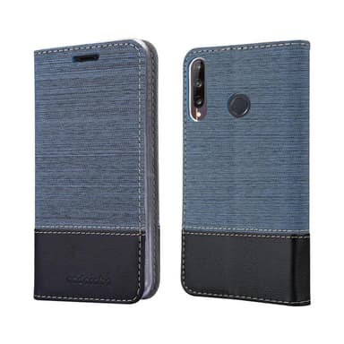 Huawei P40 LITE E Pungetui Cover Case (Blå)