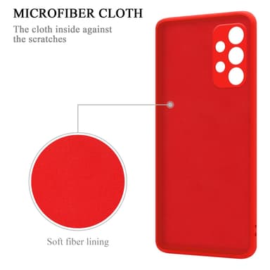 Samsung Galaxy A53 5G Cover Etui Case (Rød)