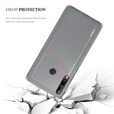 Huawei P40 LITE E Cover TPU Etui (Gennemsigtig)