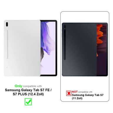 Samsung Galaxy Tab S7 FE / S7 PLUS (12.4 tomme) 3x