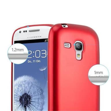 Samsung Galaxy S3 MINI Cover Etui Case (Rød)