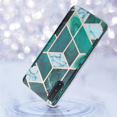 Samsung Galaxy NOTE 10 Pungetui Cover Case (Grøn)
