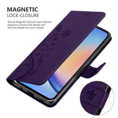 Samsung Galaxy A34 5G Pungetui Cover Case (Lilla)