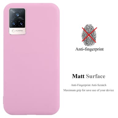 Cover Vivo V21 4G / 5G Etui Case (Lyserød)