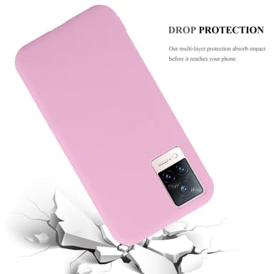 Cover Vivo V21 4G / 5G Etui Case (Lyserød)