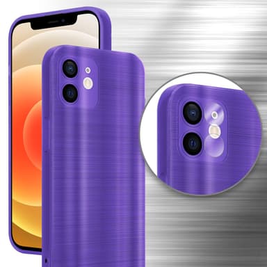 Cover iPhone 12 Etui Case (Lilla)