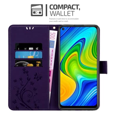 Xiaomi RedMi NOTE 9 Pungetui Cover Case (Lilla)