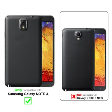 Cover Samsung Galaxy NOTE 3 Etui Case (Rød)