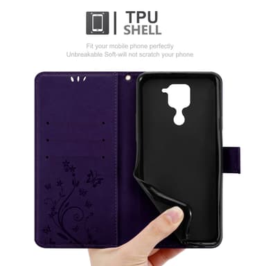 Xiaomi RedMi NOTE 9 Pungetui Cover Case (Lilla)