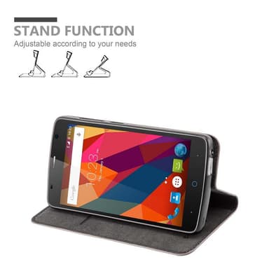ZTE Blade L5 PLUS Cover Etui Case (Brun)