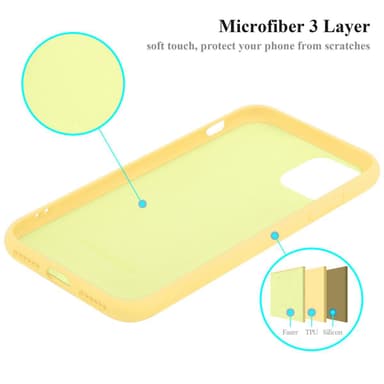 iPhone 11 Cover Etui Case (Gul)