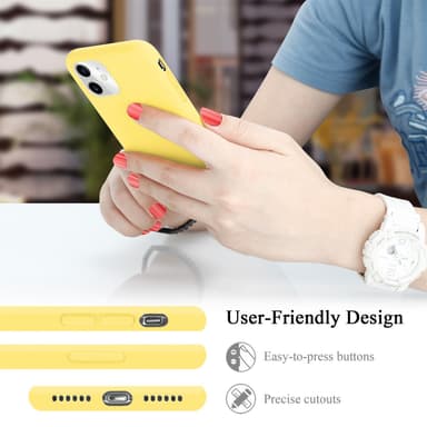 iPhone 11 Cover Etui Case (Gul)