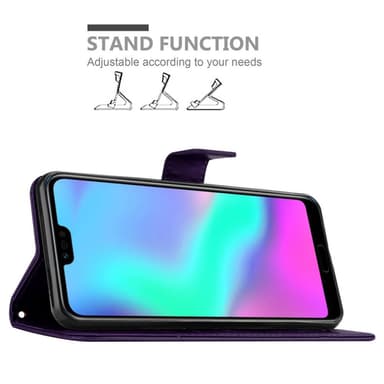 Honor 10 Pungetui Cover Case (Lilla)