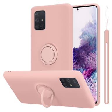 Samsung Galaxy A71 4G Cover Etui Case (Lyserød)