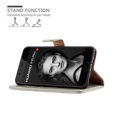 Cover Huawei P10 PLUS Etui Case (Brun)