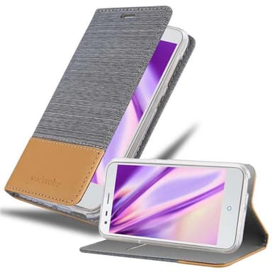 ZTE Blade S6 Pungetui Cover Case (Grå)