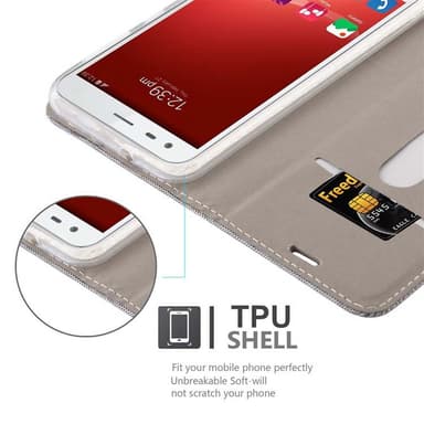 ZTE Blade S6 Pungetui Cover Case (Grå)