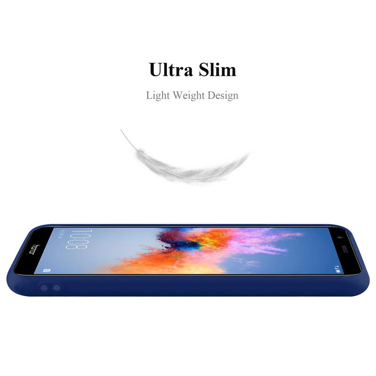 Cover Honor 7X Etui Case (Blå)