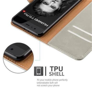 Cover Huawei P10 PLUS Etui Case (Brun)