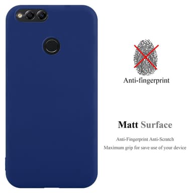 Cover Honor 7X Etui Case (Blå)