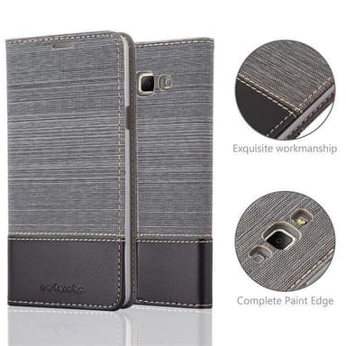 Samsung Galaxy A7 2015 Pungetui Cover Case (Grå)