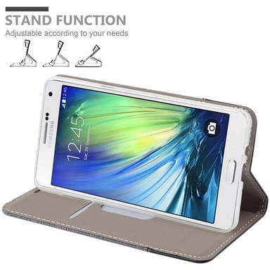 Samsung Galaxy A7 2015 Pungetui Cover Case (Grå)