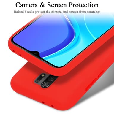 Xiaomi RedMi 9 Cover Etui Case (Rød)
