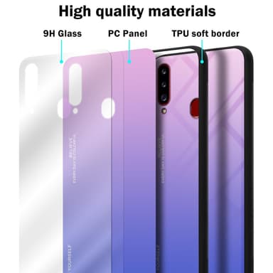 Cover Samsung Galaxy A20s Etui Case (Sort)