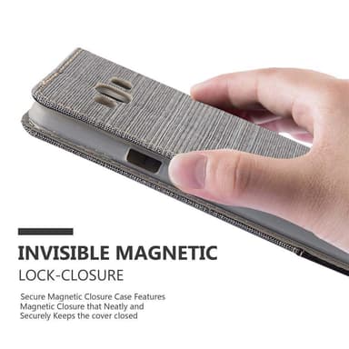 Samsung Galaxy A7 2015 Pungetui Cover Case (Grå)