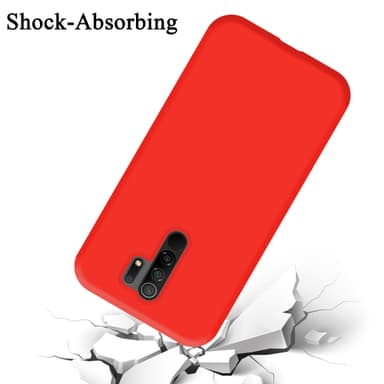 Xiaomi RedMi 9 Cover Etui Case (Rød)